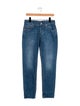 Brunello Cucinelli Mid-Rise Straight Leg Jeans