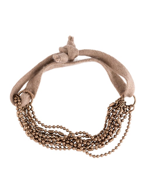 Brunello Cucinelli Cashmere Multichain Bracelet