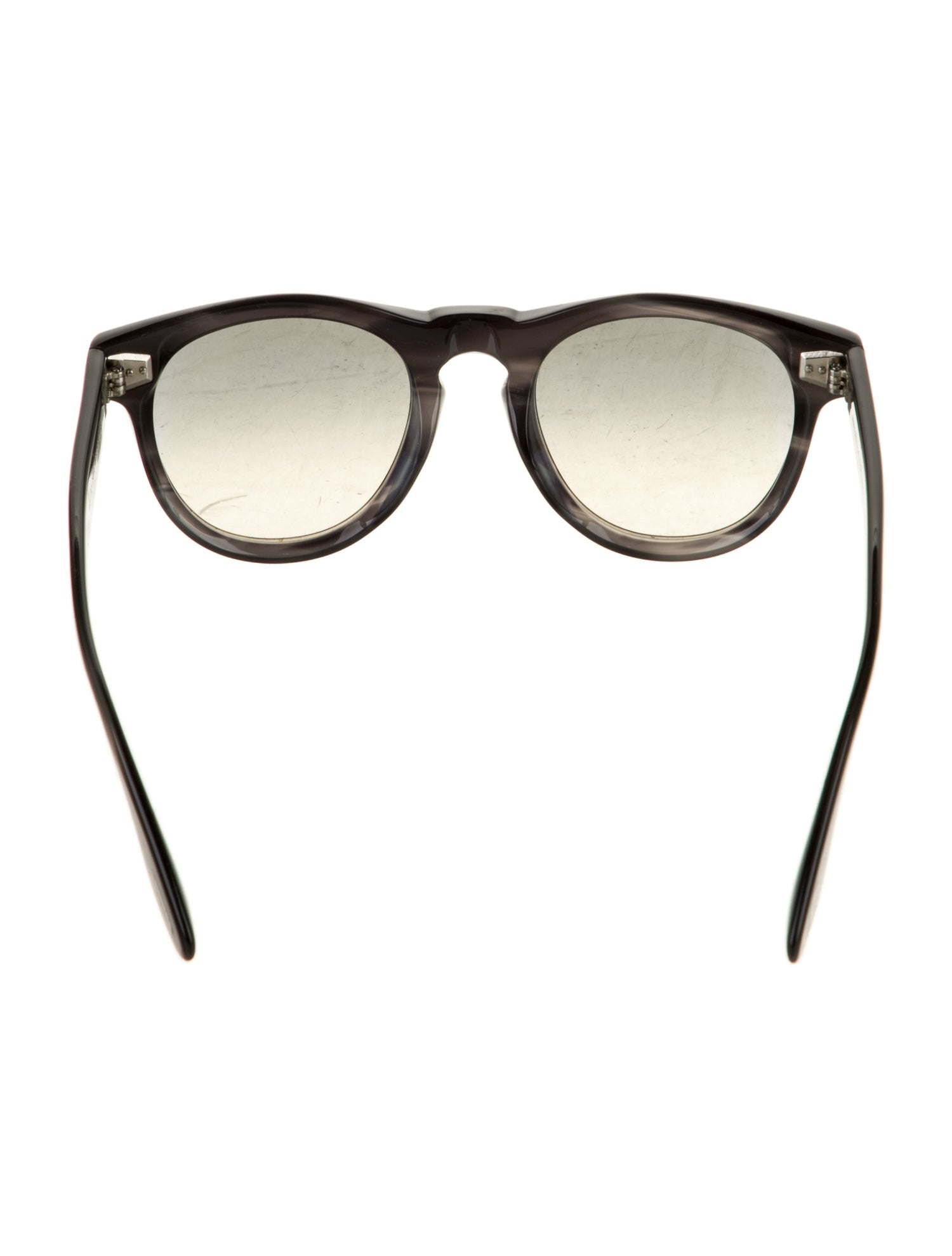 Brunello Cucinelli Round Gradient Sunglasses