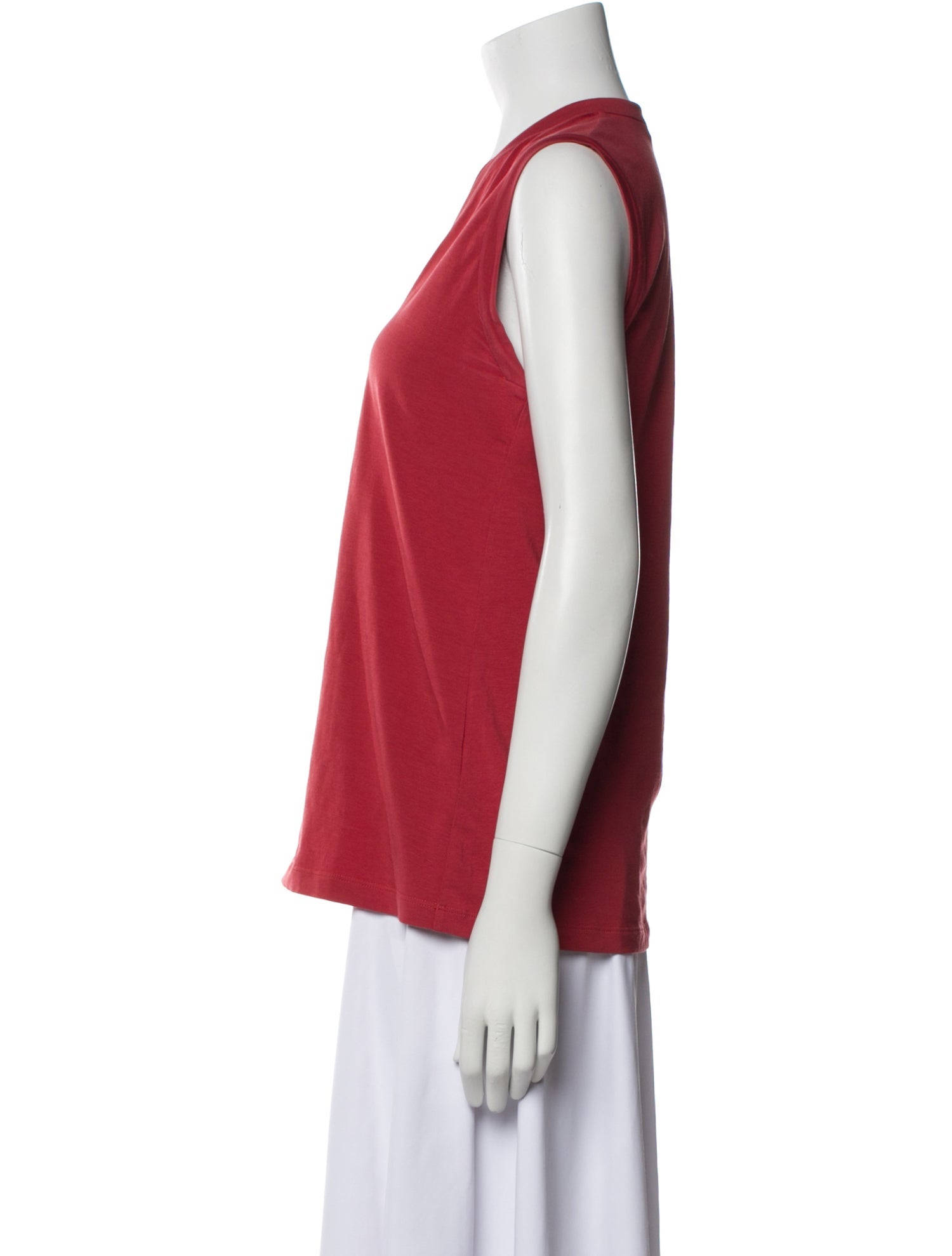 Brunello Cucinelli V-Neck Sleeveless Top