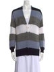 Brunello Cucinelli Striped V-Neck Sweater