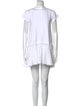 Brunello Cucinelli Crew Neck Mini Dress