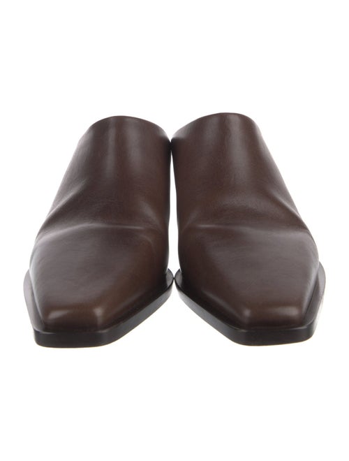 Brunello Cucinelli Leather Chain-Link Accents Western Boots