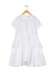 Brunello Cucinelli Girls' Casual Short Sleeve Dress