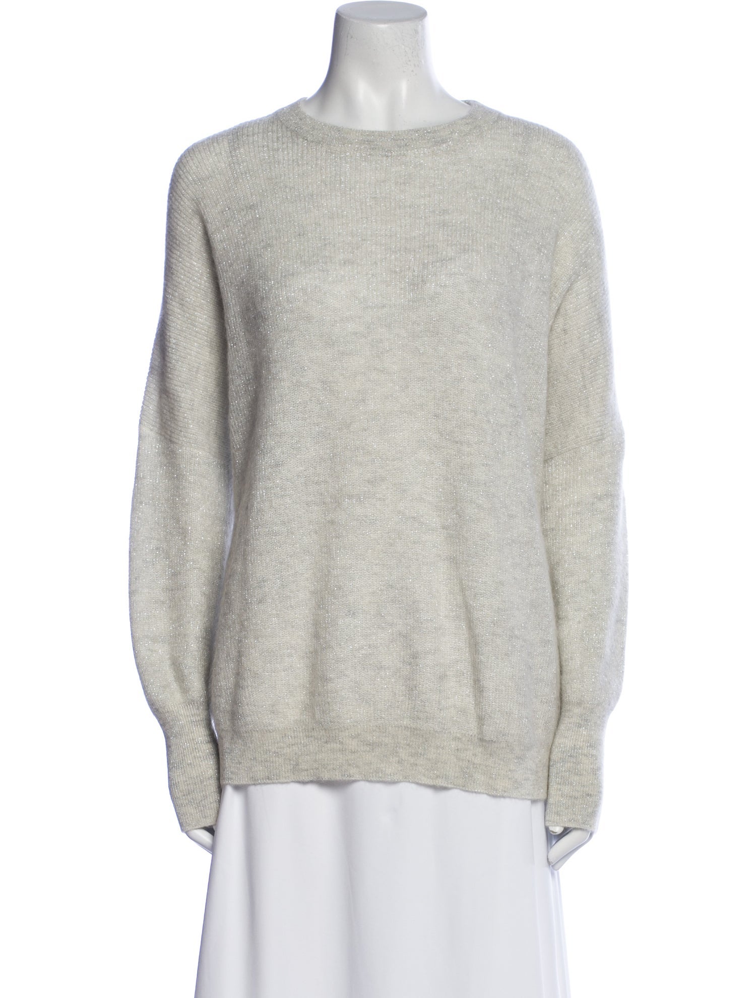 Brunello Cucinelli Mohair Bateau Neckline Sweater