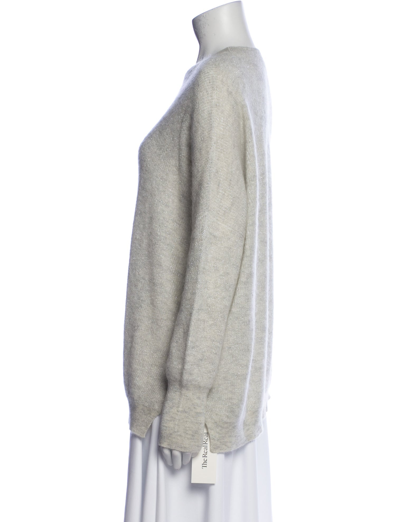 Brunello Cucinelli Mohair Bateau Neckline Sweater
