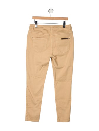 Brunello Cucinelli Mid-Rise Skinny Leg Jeans