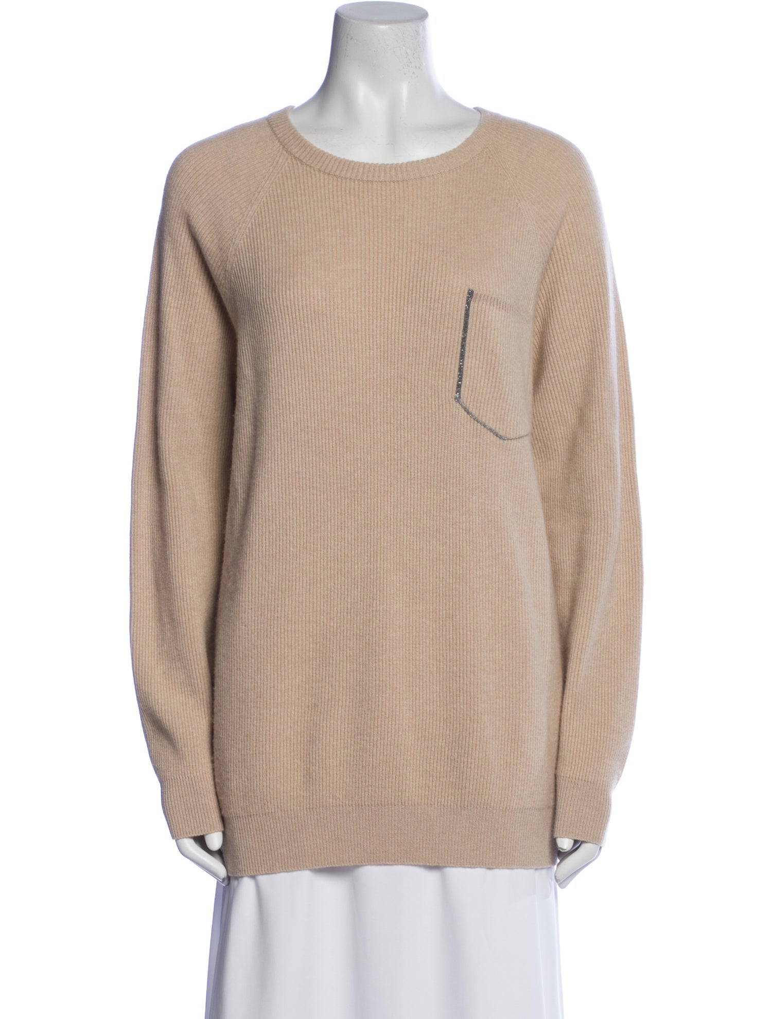 Brunello Cucinelli Cashmere Scoop Neck Sweater