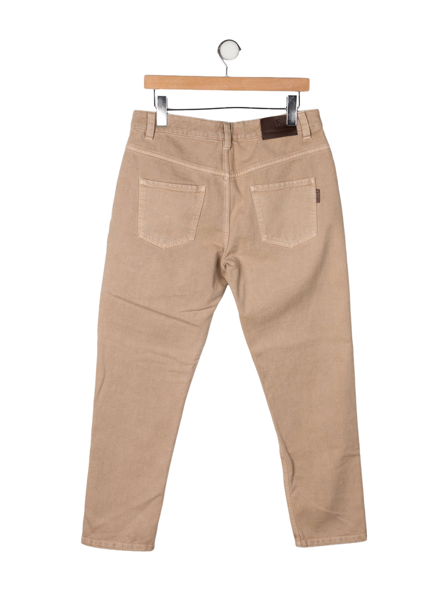 Brunello Cucinelli High-Rise Straight Leg Jeans w/ Tags