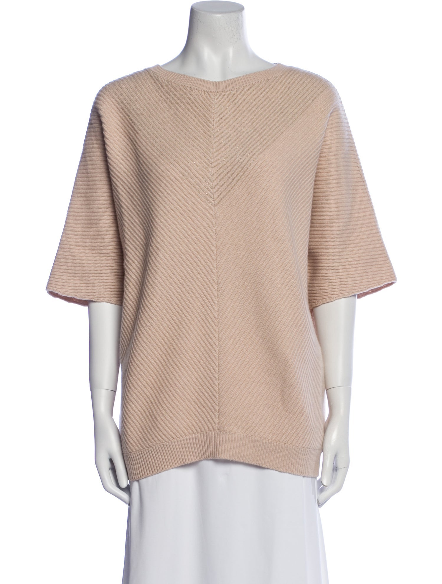 Brunello Cucinelli Cashmere Bateau Neckline Sweater