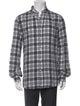 Brunello Cucinelli Plaid Print Long Sleeve Shirt