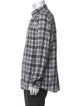 Brunello Cucinelli Plaid Print Long Sleeve Shirt