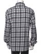 Brunello Cucinelli Plaid Print Long Sleeve Shirt
