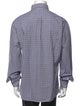 Brunello Cucinelli Plaid Print Long Sleeve Shirt