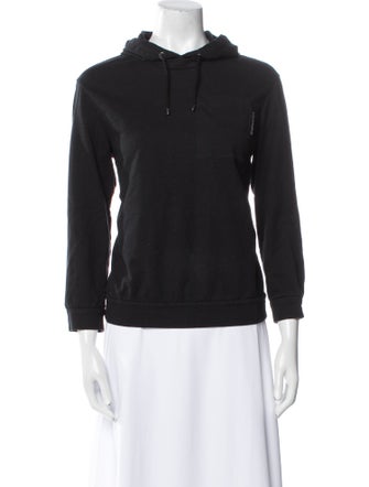 Brunello Cucinelli Mock Neck Three-Quarter Sleeve Sweatshirt