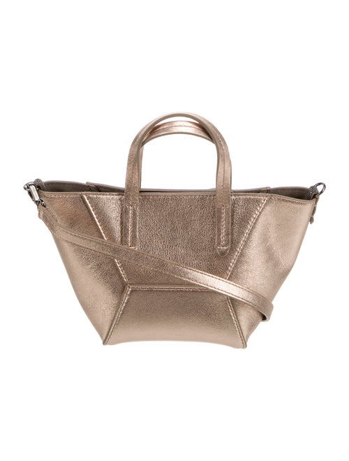 Brunello Cucinelli Leather Top Handle Bag