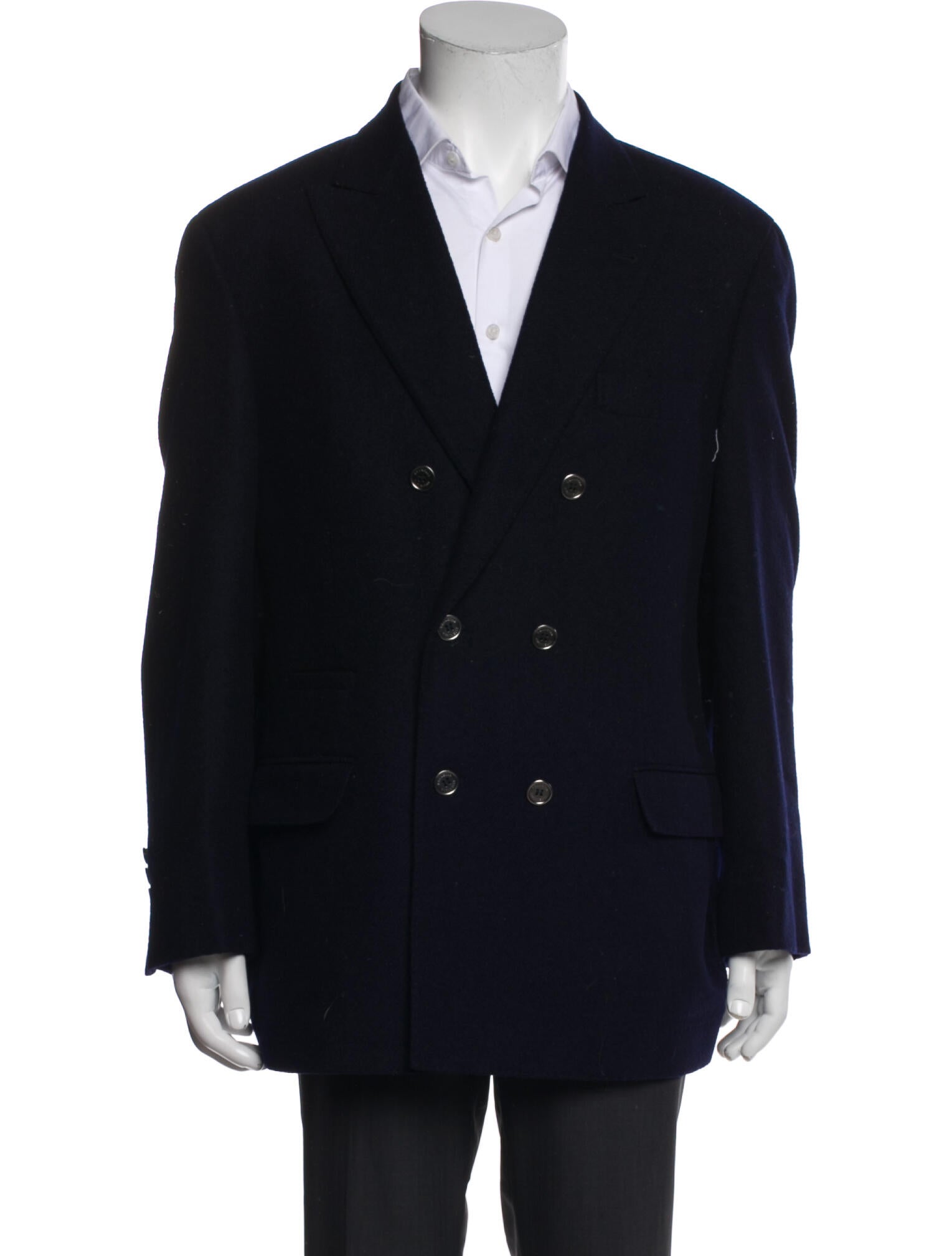 Brunello Cucinelli Wool Peacoat