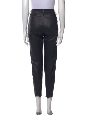 Brunello Cucinelli Leather Skinny Leg Pants