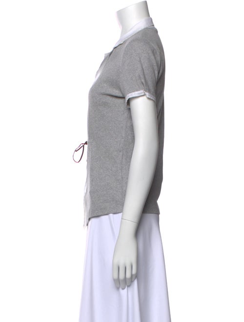 Brunello Cucinelli V-Neck Short Sleeve Polo