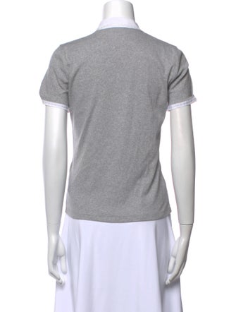 Brunello Cucinelli V-Neck Short Sleeve Polo
