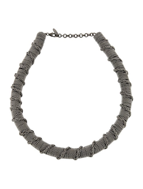 Brunello Cucinelli Beaded Collar Necklace