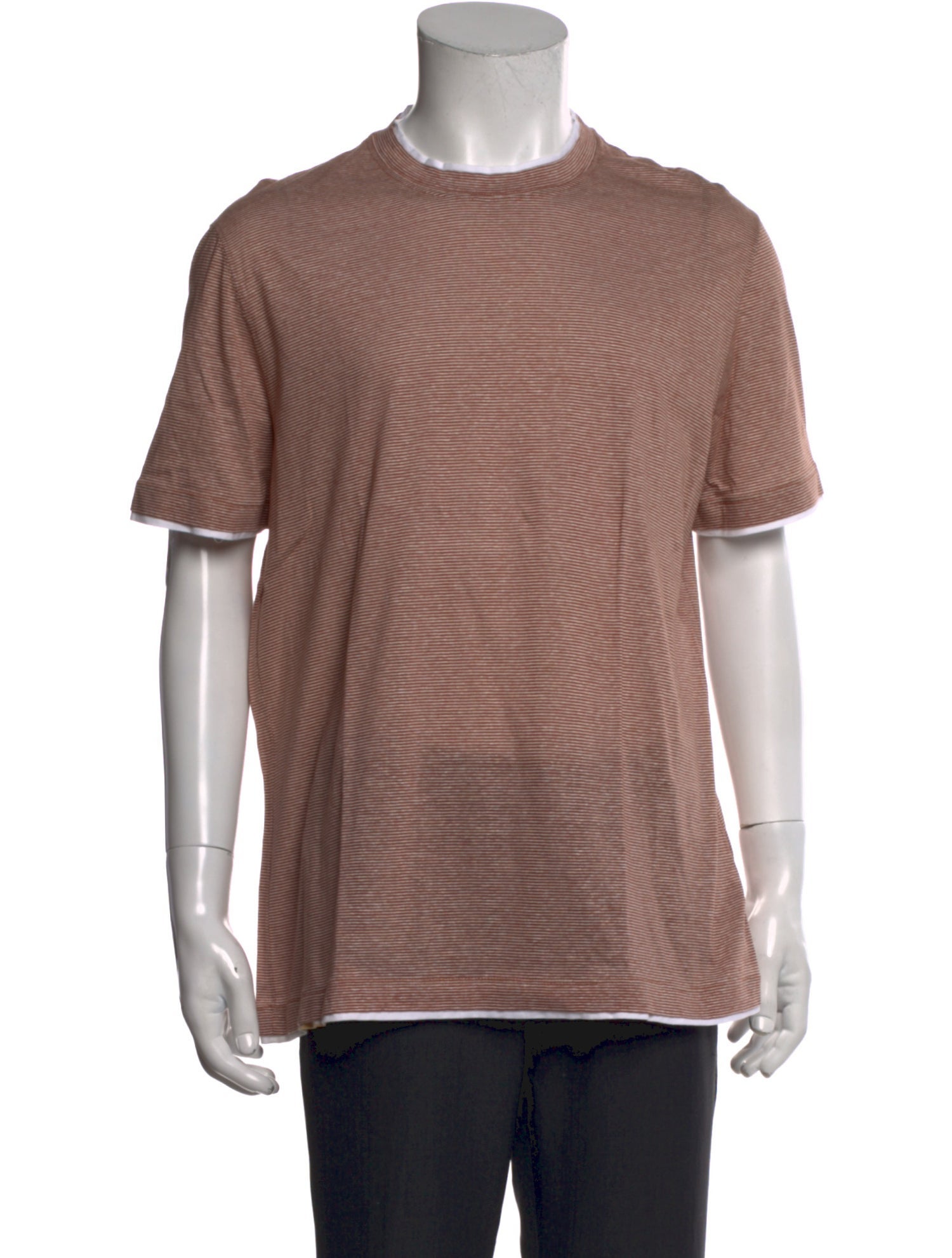 Brunello Cucinelli Crew Neck Short Sleeve T-Shirt