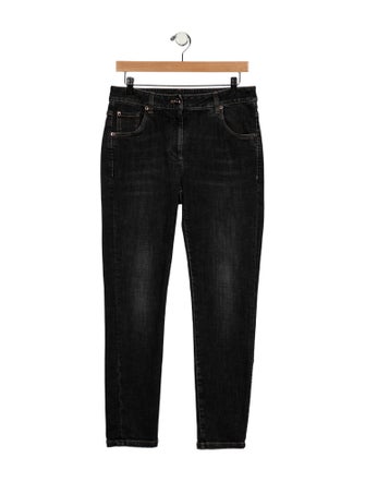 Brunello Cucinelli Mid-Rise Skinny Leg Jeans