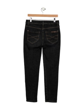 Brunello Cucinelli Mid-Rise Skinny Leg Jeans