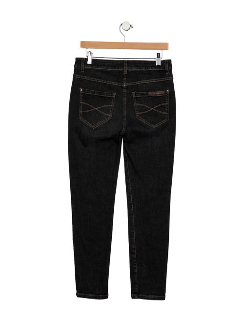 Brunello Cucinelli Mid-Rise Skinny Leg Jeans