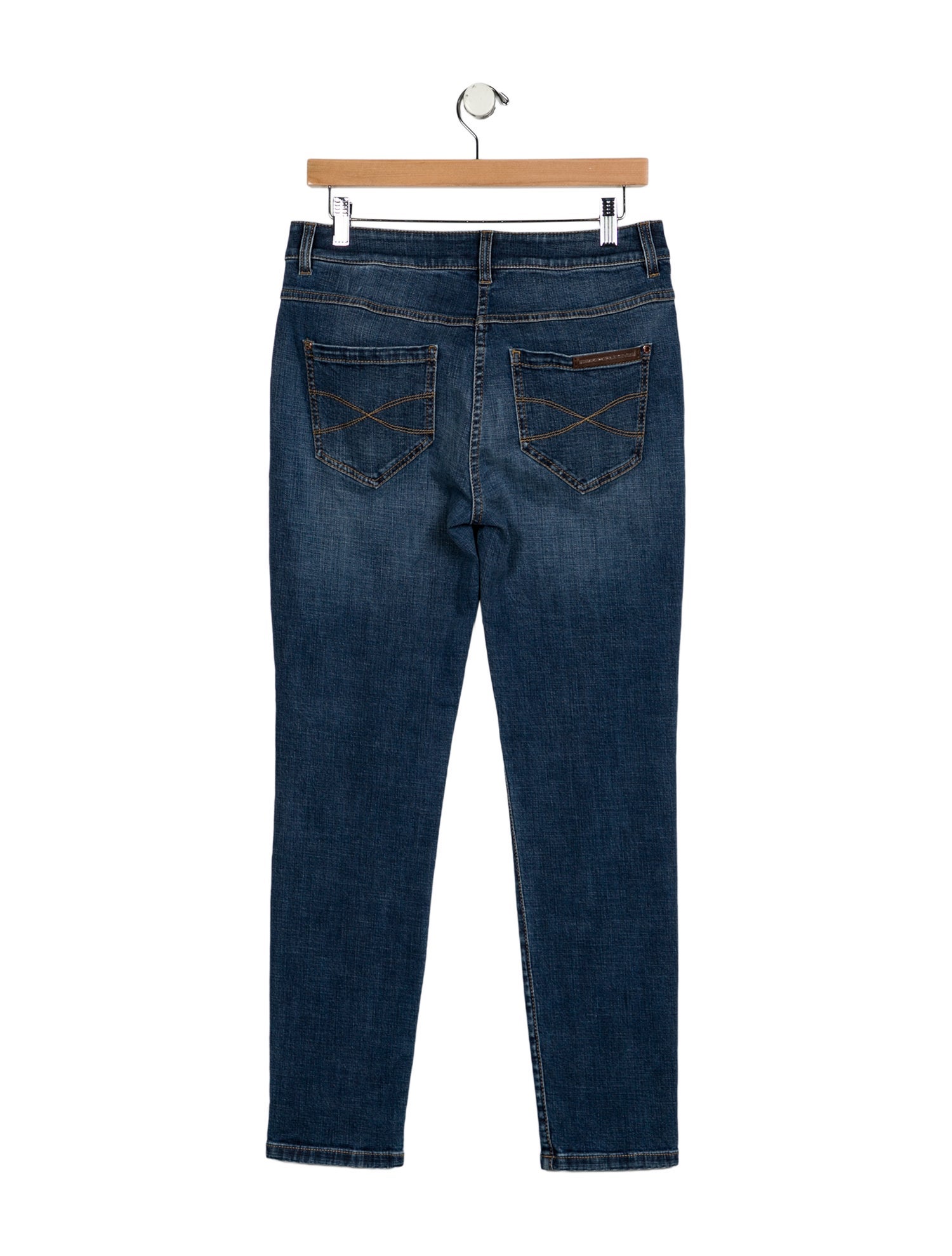 Brunello Cucinelli Mid-Rise Skinny Leg Jeans