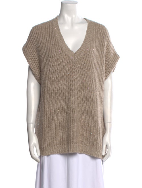 Brunello Cucinelli Cashmere V-Neck Sweater