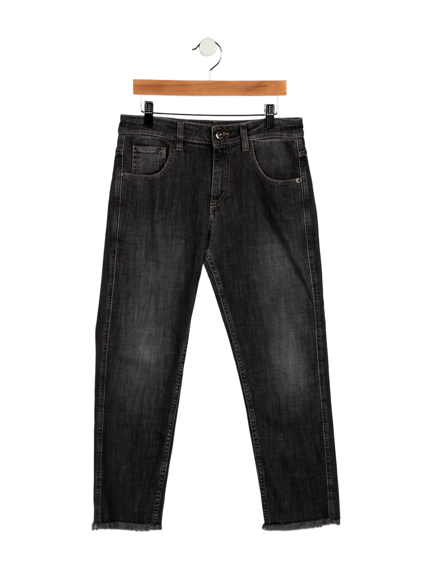 Brunello Cucinelli Girls' Denim Jeans