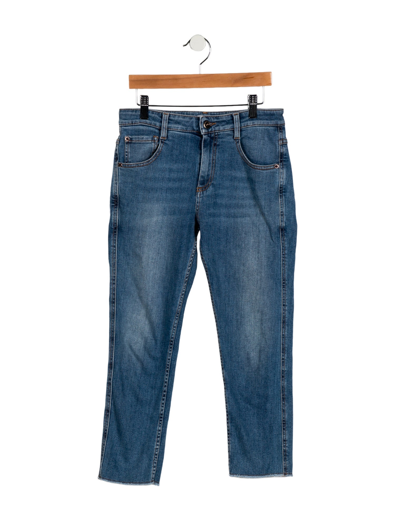 Brunello Cucinelli Girls' Denim Jeans