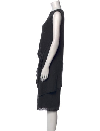 Brunello Cucinelli Linen Knee-Length Dress