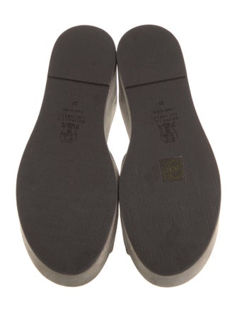 Brunello Cucinelli Suede Slides