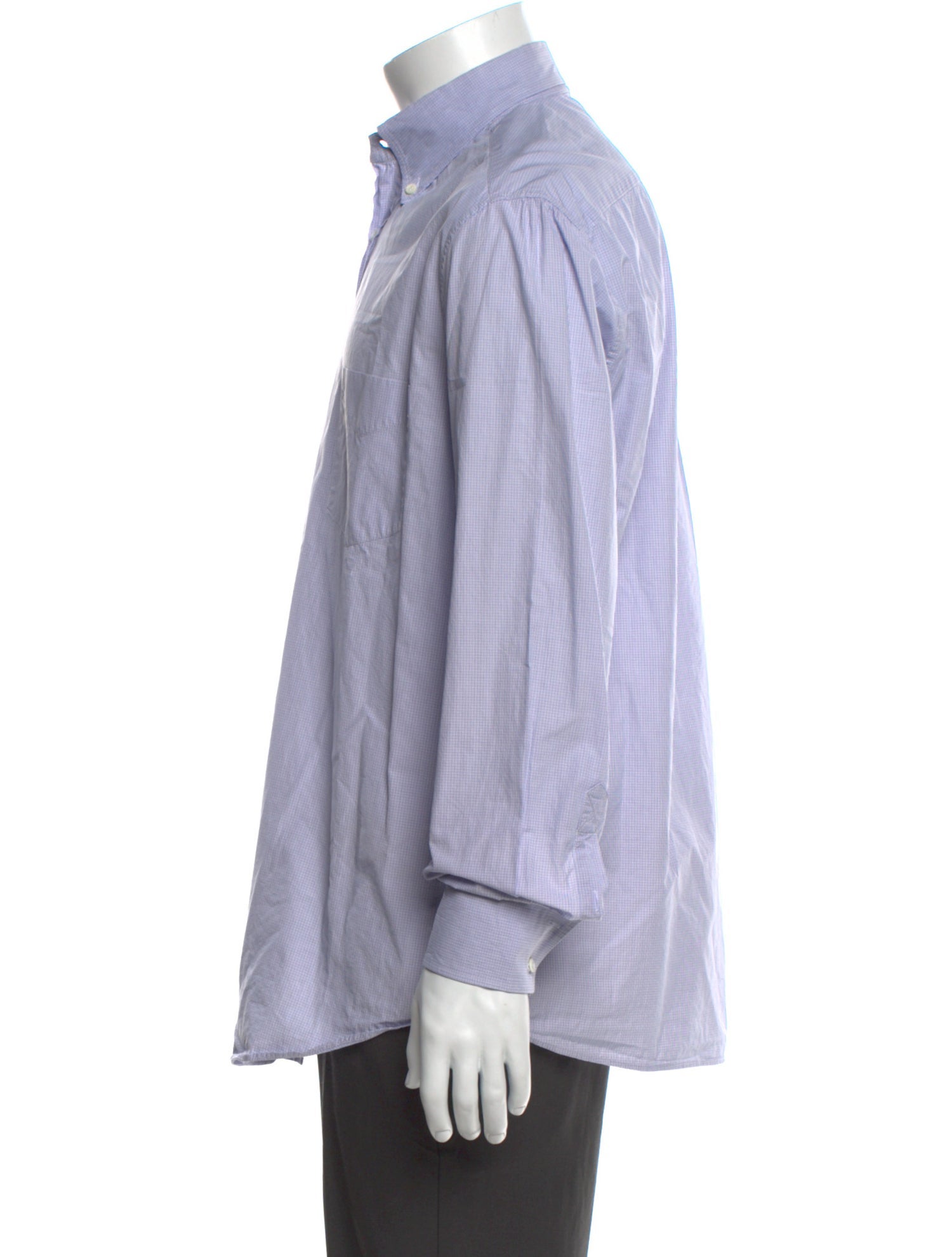 Brunello Cucinelli Striped Long Sleeve Shirt