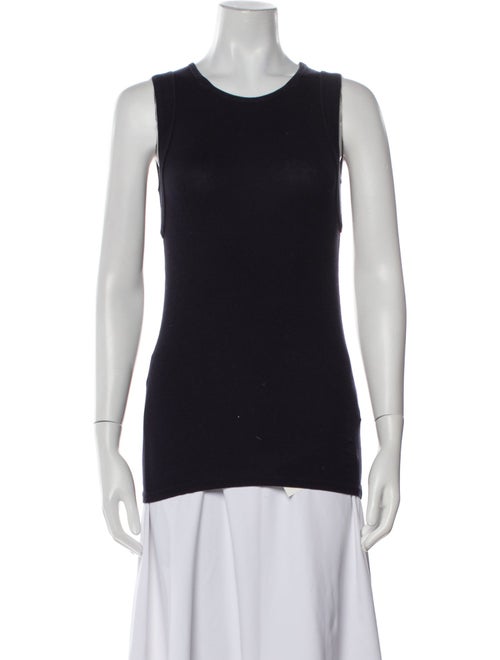 Brunello Cucinelli Crew Neck Sleeveless Top