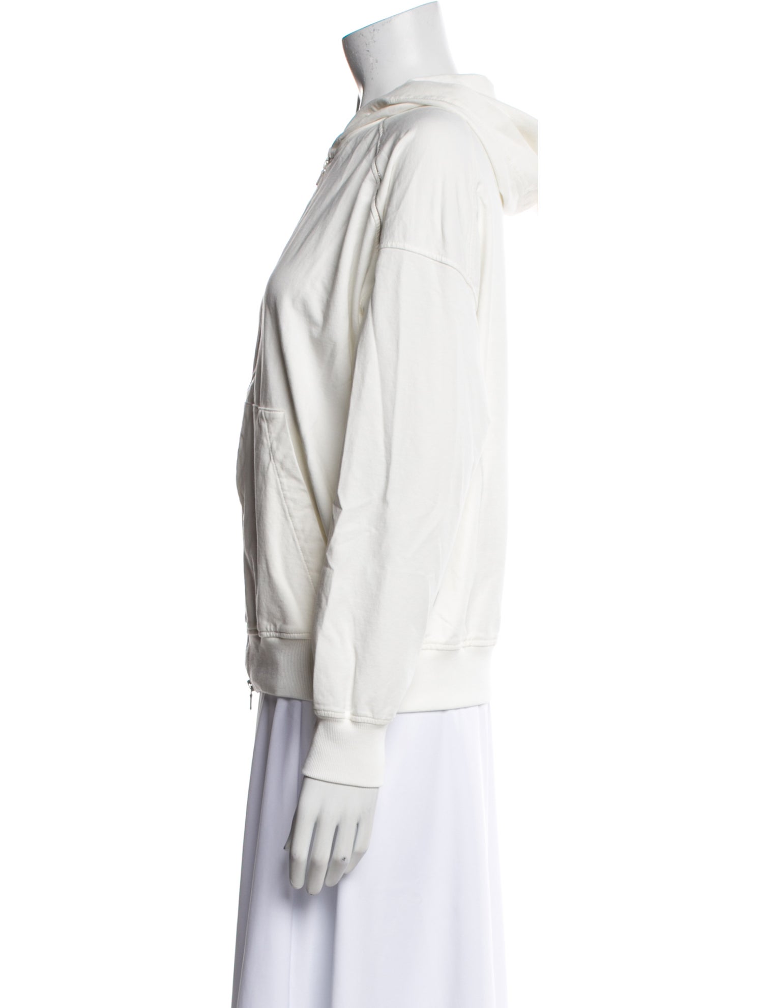 Brunello Cucinelli Mock Neck Long Sleeve Sweatshirt