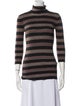 Brunello Cucinelli Virgin Wool Striped Top