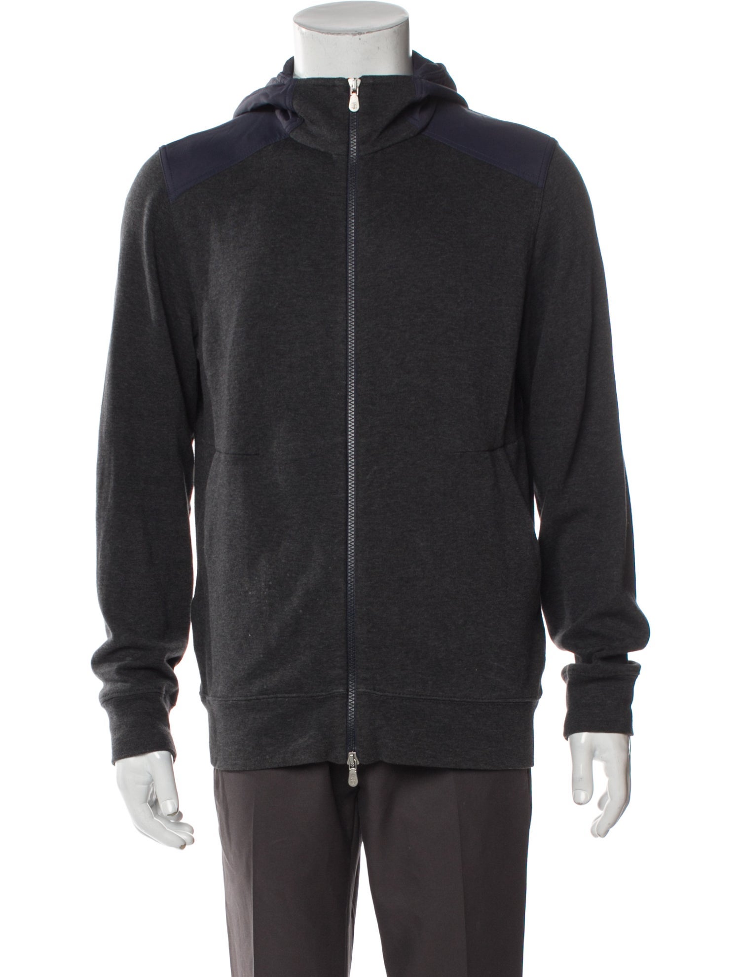 Brunello Cucinelli Crew Neck Long Sleeve Hoodie