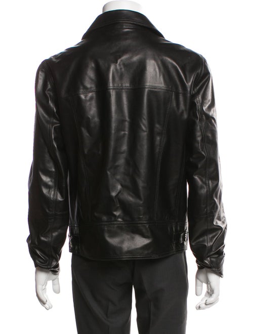 Brunello Cucinelli Leather Moto Jacket