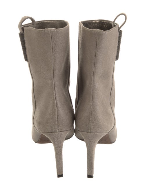 Brunello Cucinelli Monili Suede Boots