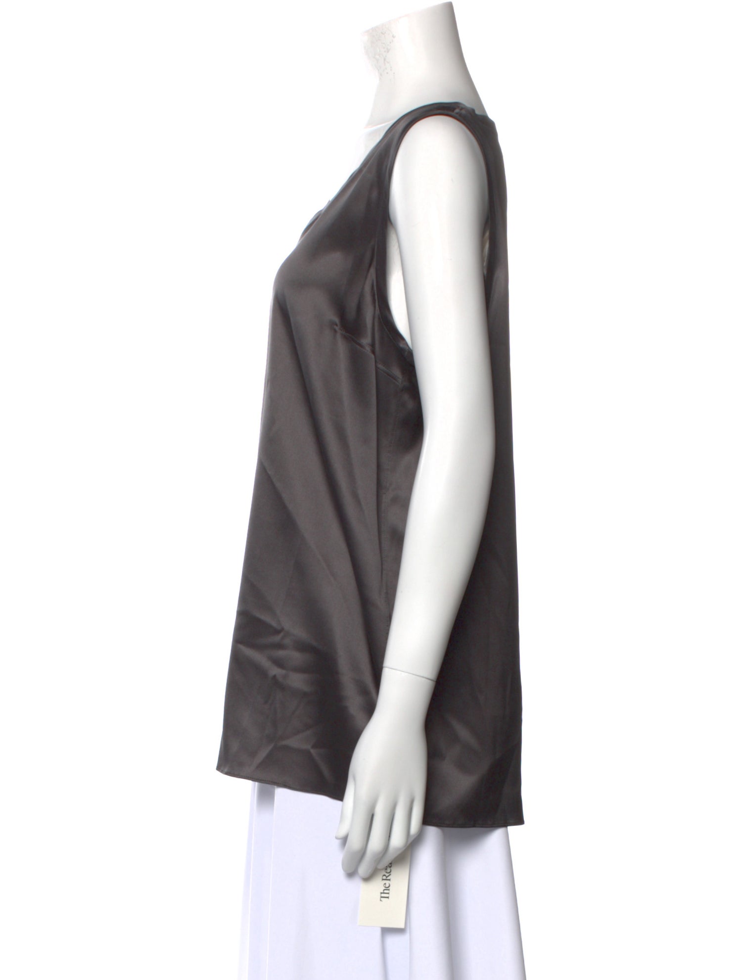 Brunello Cucinelli Silk V-Neck Blouse w/ Tags