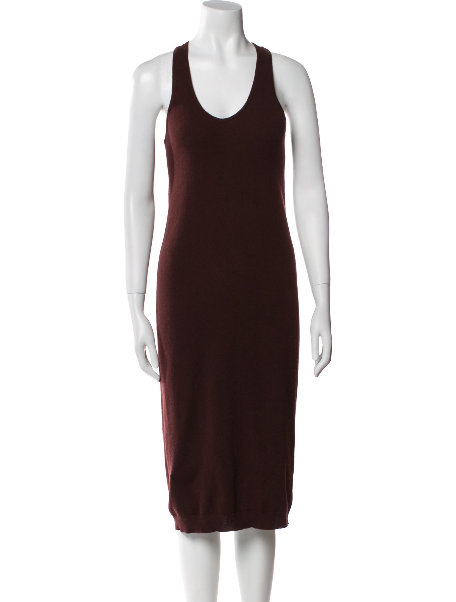Brunello Cucinelli Cashmere Midi Length Dress