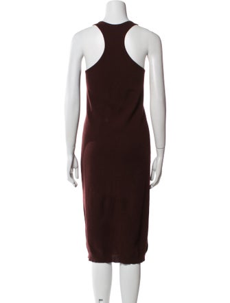 Brunello Cucinelli Cashmere Midi Length Dress
