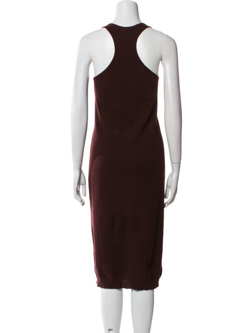 Brunello Cucinelli Cashmere Midi Length Dress