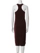 Brunello Cucinelli Cashmere Midi Length Dress