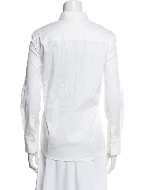 Brunello Cucinelli Long Sleeve Button-Up Top