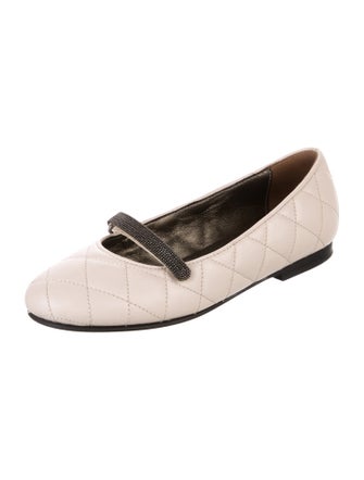 Brunello Cucinelli Leather Flats