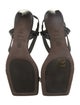 Brunello Cucinelli Monili Leather Slingback Sandals